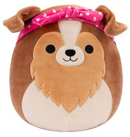 Squishmallows 8" Valentines Andres the Sheltie