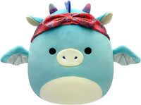 Squishmallows 5" Tatiana the Dragon with Headscarf