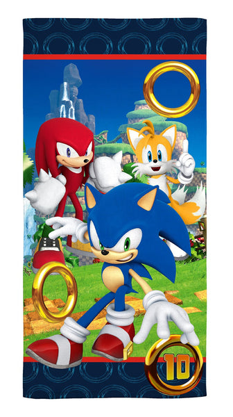 Sonic the Hedgehog Beach Towel