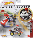 Hot Wheels Mario Kart Dry Bowser with Standard Kart