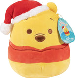 Squishmallows 8" Disney Winnie the Pooh with Santa Hat