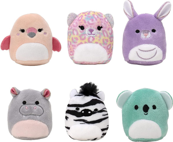 Squishmallows Squishville Six Mini-Squish Wildlife Squad