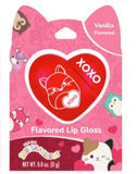 Squishmallows Heart Shaped Flavored Lip Gloss