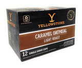 Yellowstone Caramel Oatmeal Light Roast Coffee K-Cups - 12 pods