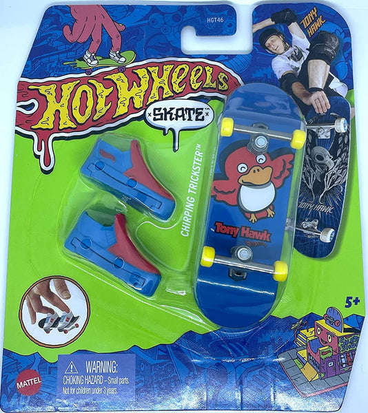 Hot Wheels Skate Fingerboard Tony Hawk Chirping Trickster HGT53