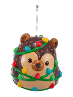 Squishmallows Kurt Adler Christmas Ornament Hedgehog in Lights