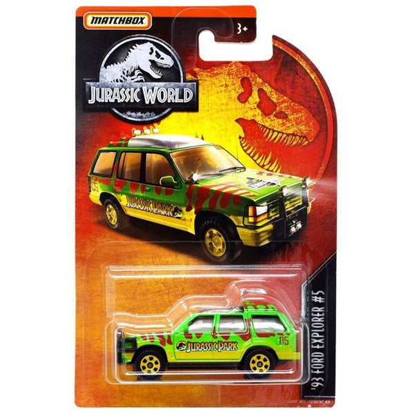 Matchbox Jurassic World Dominion '93 Ford Explorer #5