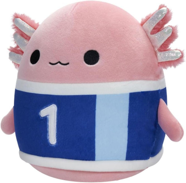 Squishmallows 8" Archie The Axolotl in Soccer Jersey