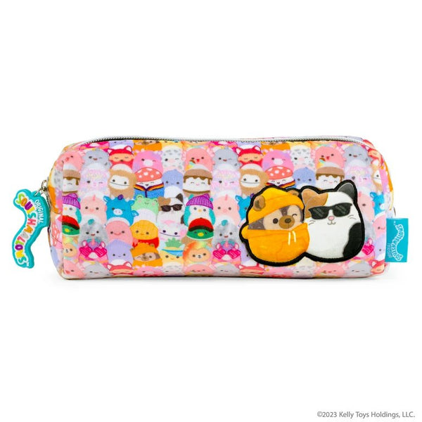 Squishmallows Characters Cam and Hans Soft Pencil Case