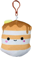 Squishmallows 3.5" Clip-On Rayen the Pancakes