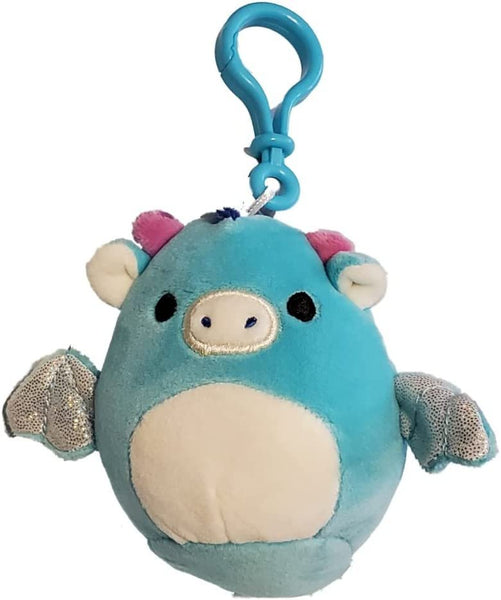 Squishmallows 3.5" Clip-On Tatiana the Dragon