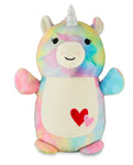 Squishmallows 10" Valentines Hug Mees Esmeralda the Unicorn