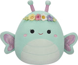 Squishmallows 8" Easter Reina the Butterfly with Flowers