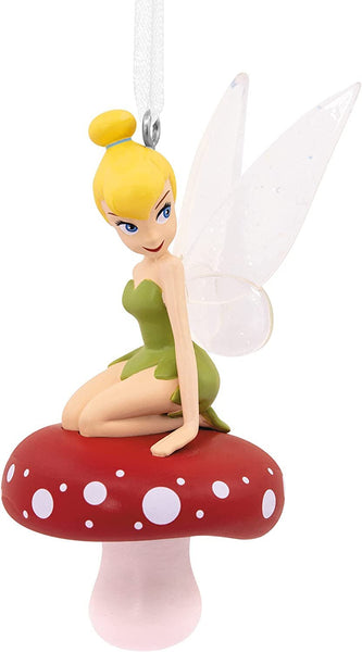 Hallmark Tinker Bell on Mushroom Ornament