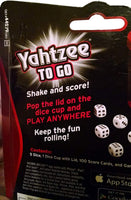 Hasbro Yahtzee to Go Travel Game